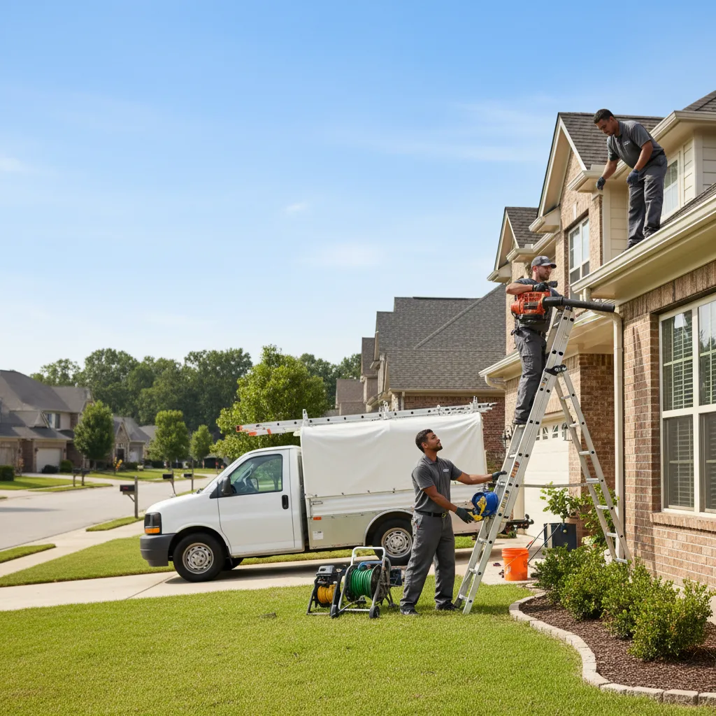 Home Gutter Service in Dupo, IL near me